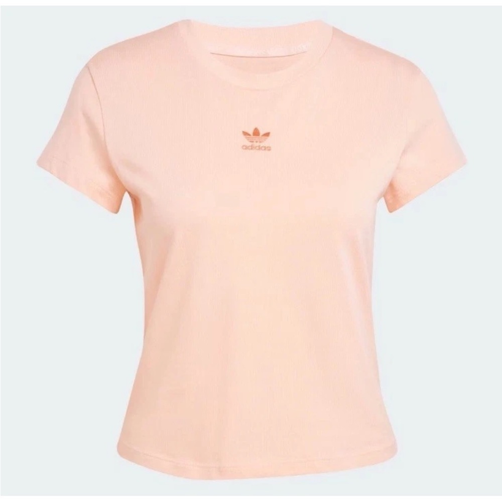 NWT Women’s Adidas Essentials Slim T-Shirt S - L MSRP $25 - Picture 3 of 12